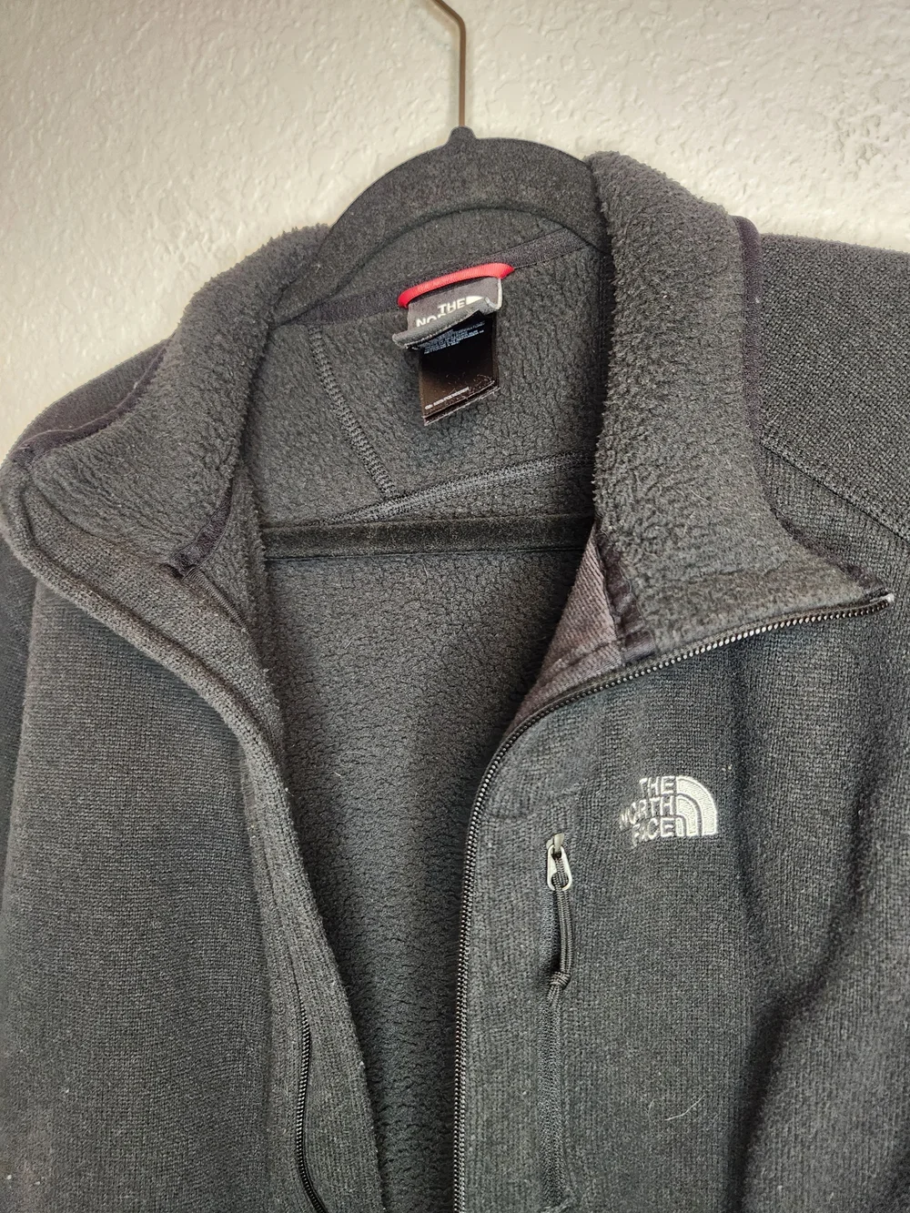 The North Face Black Full-Zip Fleece Jacket men's L